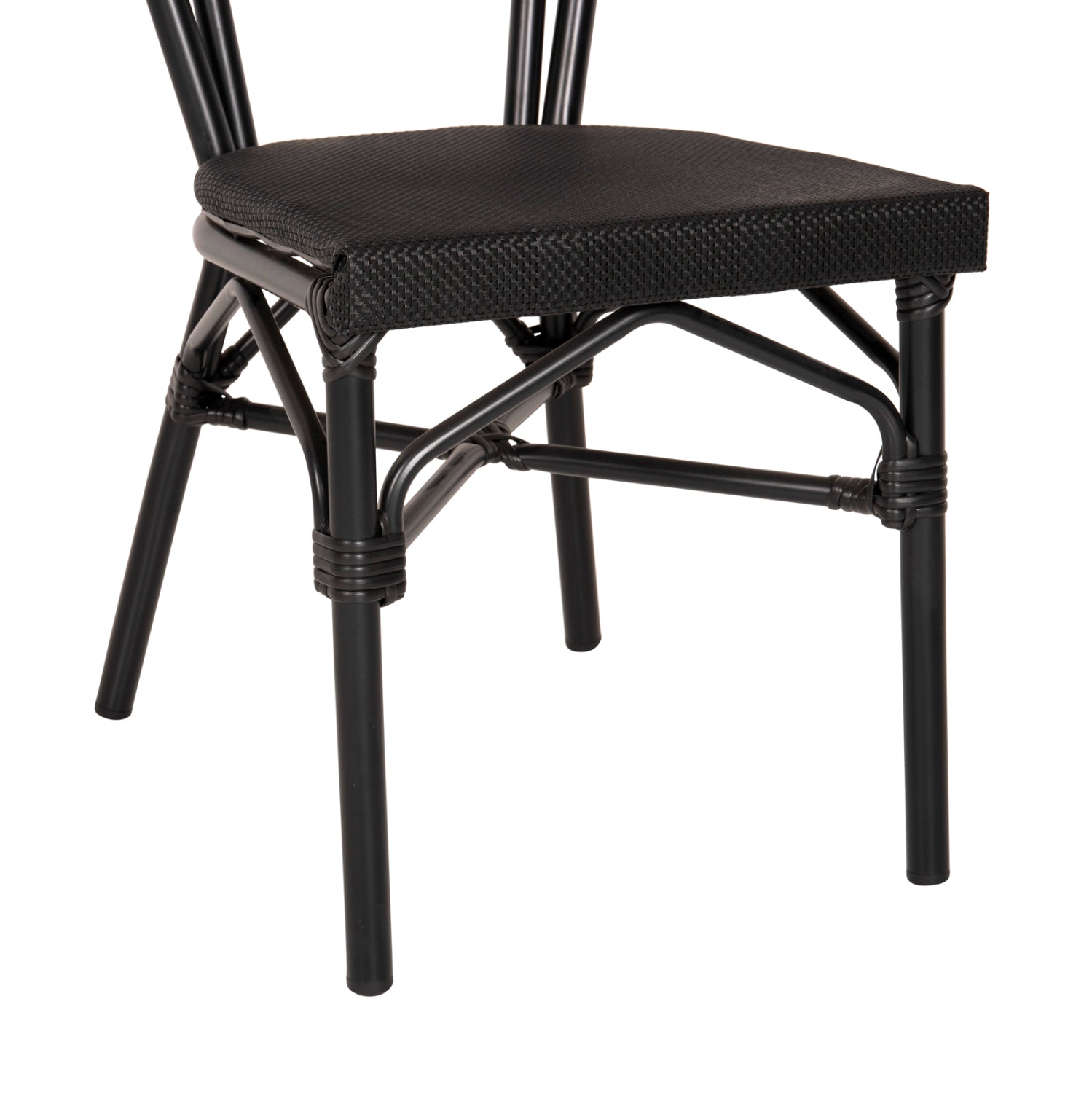 ΚΑΡΕΚΛΑ ΑΛΟΥΜΙΝΙΟΥ TRENT BAMBOO LOOK ΜΕ TEXTLINE 45x57x88 εκ. HM5052 - Pakobazaar