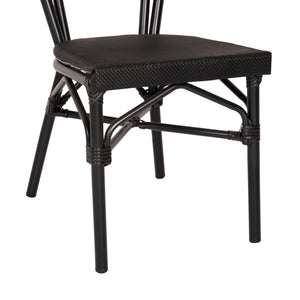 ΚΑΡΕΚΛΑ ΑΛΟΥΜΙΝΙΟΥ TRENT BAMBOO LOOK ΜΕ TEXTLINE 45x57x88 εκ. HM5052 - Pakobazaar