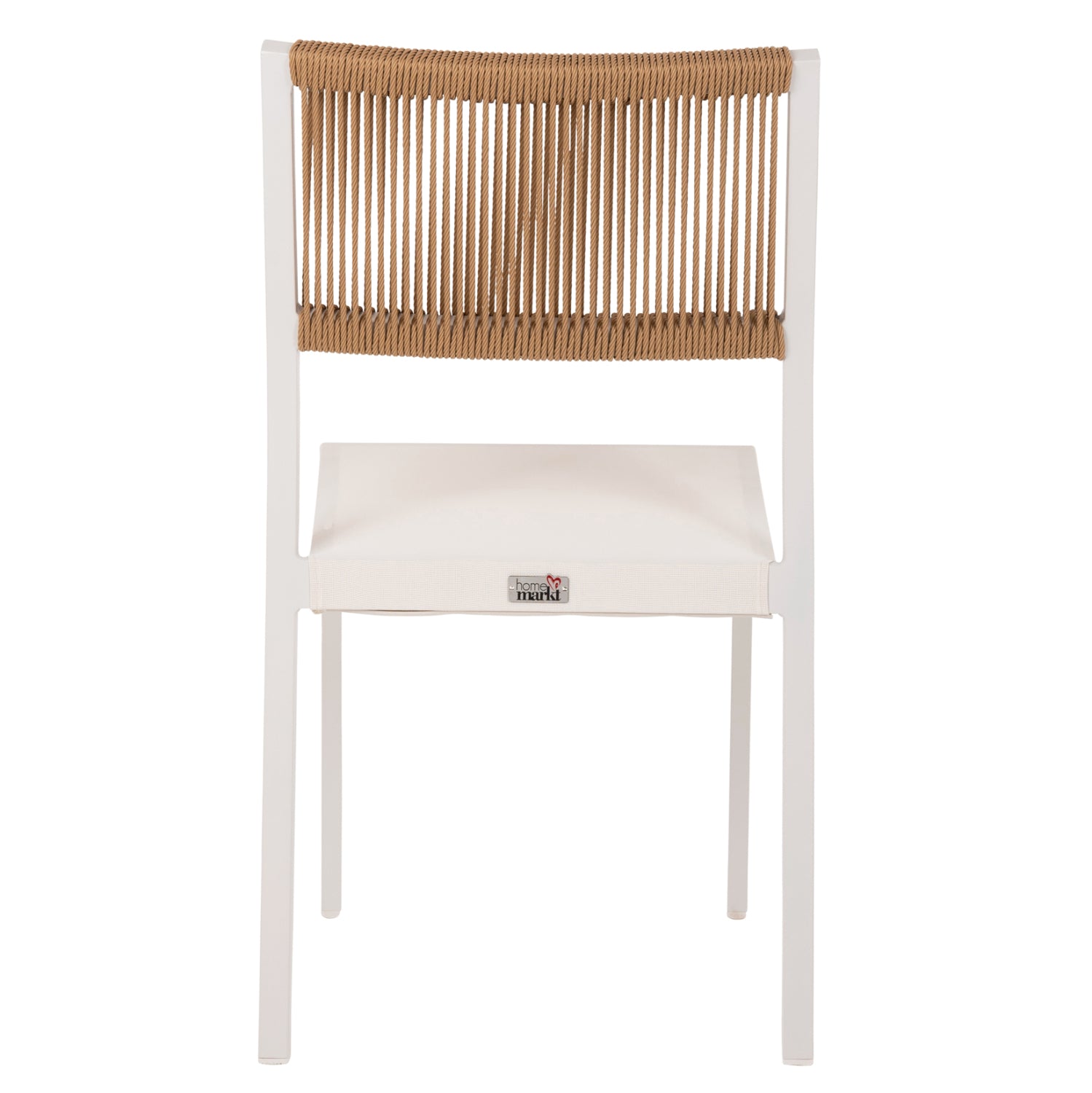 ΚΑΡΕΚΛΑ ΑΛΟΥΜΙΝΙΟΥ ΛΕΥΚΗ ΜΠΕΖ RATTAN & TEXTLINE HM5921.02 46x55,5x83Yεκ. - Pakobazaar