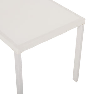 ΚΑΡΕΚΛΑ ΑΛΟΥΜΙΝΙΟΥ ΛΕΥΚΗ ΜΠΕΖ RATTAN & TEXTLINE HM5921.02 46x55,5x83Yεκ. - Pakobazaar