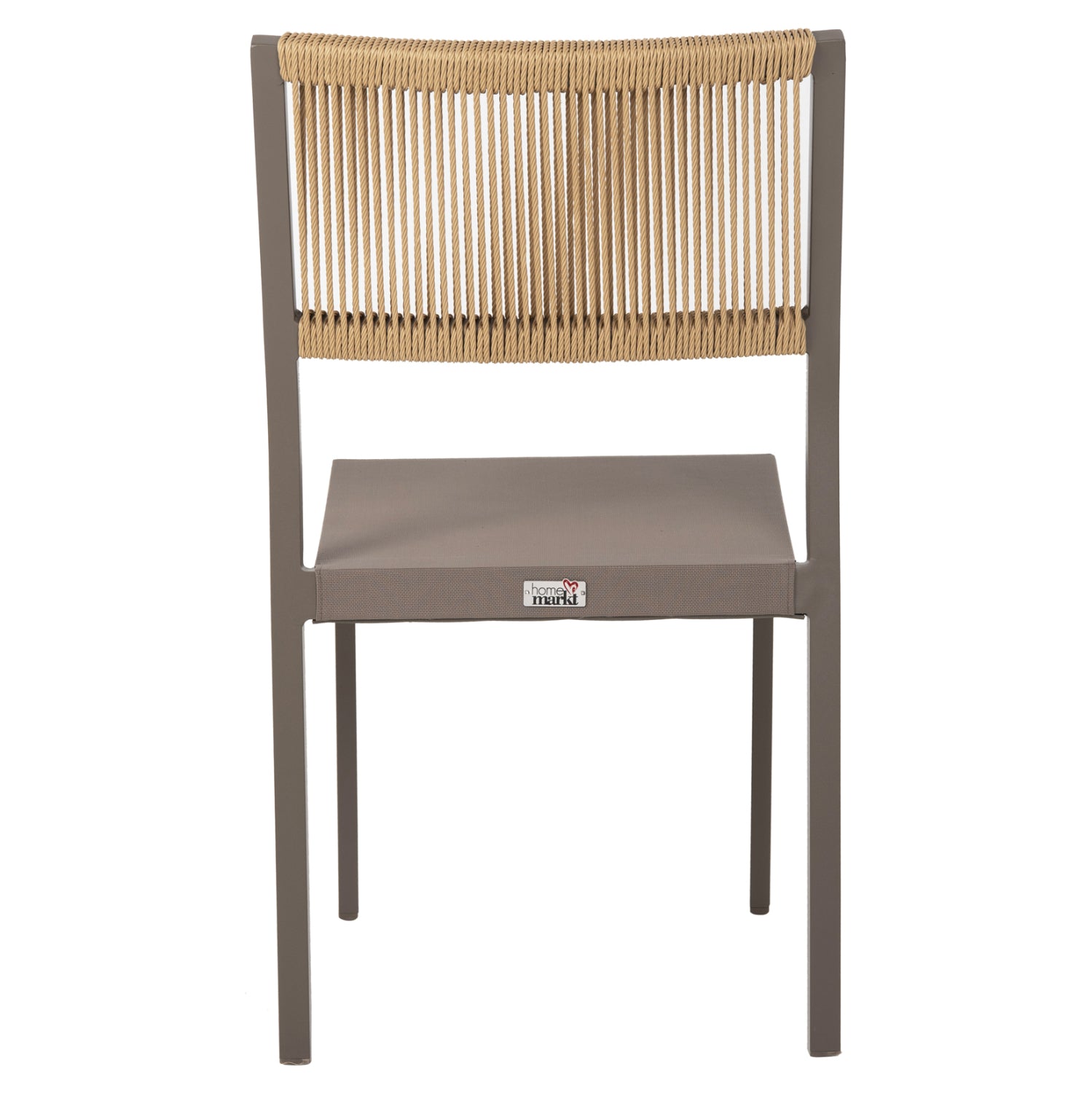 ΚΑΡΕΚΛΑ ΑΛΟΥΜΙΝΙΟΥ ΣΑΜΠΑΝΙ ΜΕ RATTAN & TEXTLINE HM5921.03 46x55,5x83 εκ. - Pakobazaar