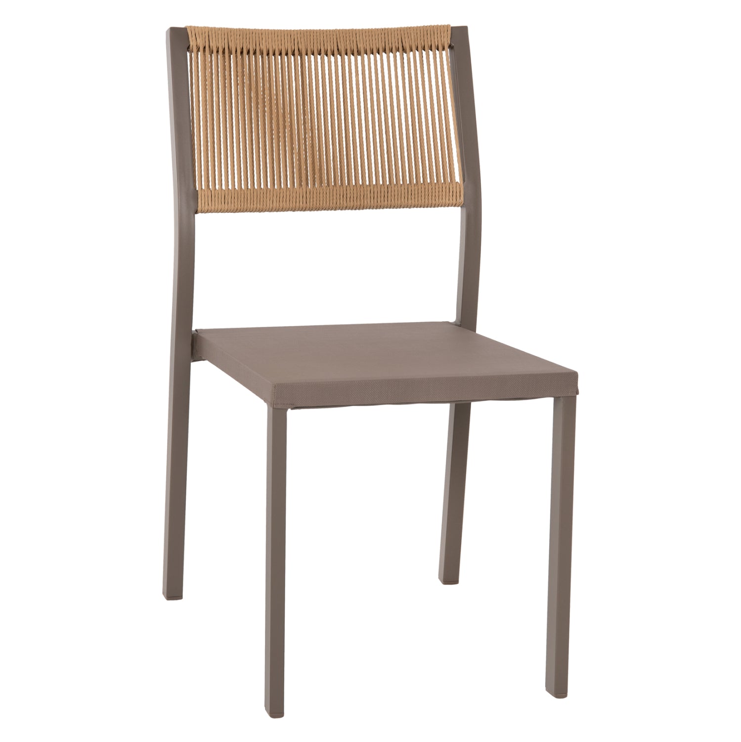 ΚΑΡΕΚΛΑ ΑΛΟΥΜΙΝΙΟΥ ΣΑΜΠΑΝΙ ΜΕ RATTAN & TEXTLINE HM5921.03 46x55,5x83 εκ. - Pakobazaar