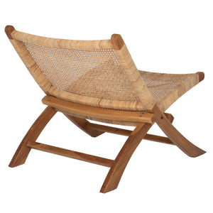 ΚΑΡΕΚΛΑ LOUNGE ΑΝΑΔΙΠΛΟΥΜΕΝΗ ANTIL HM9379.01 ΜΑΣΙΦ ΞΥΛΟ ΤEAK ΦΥΣΙΚΟ 66x77x67Yεκ. - Pakobazaar