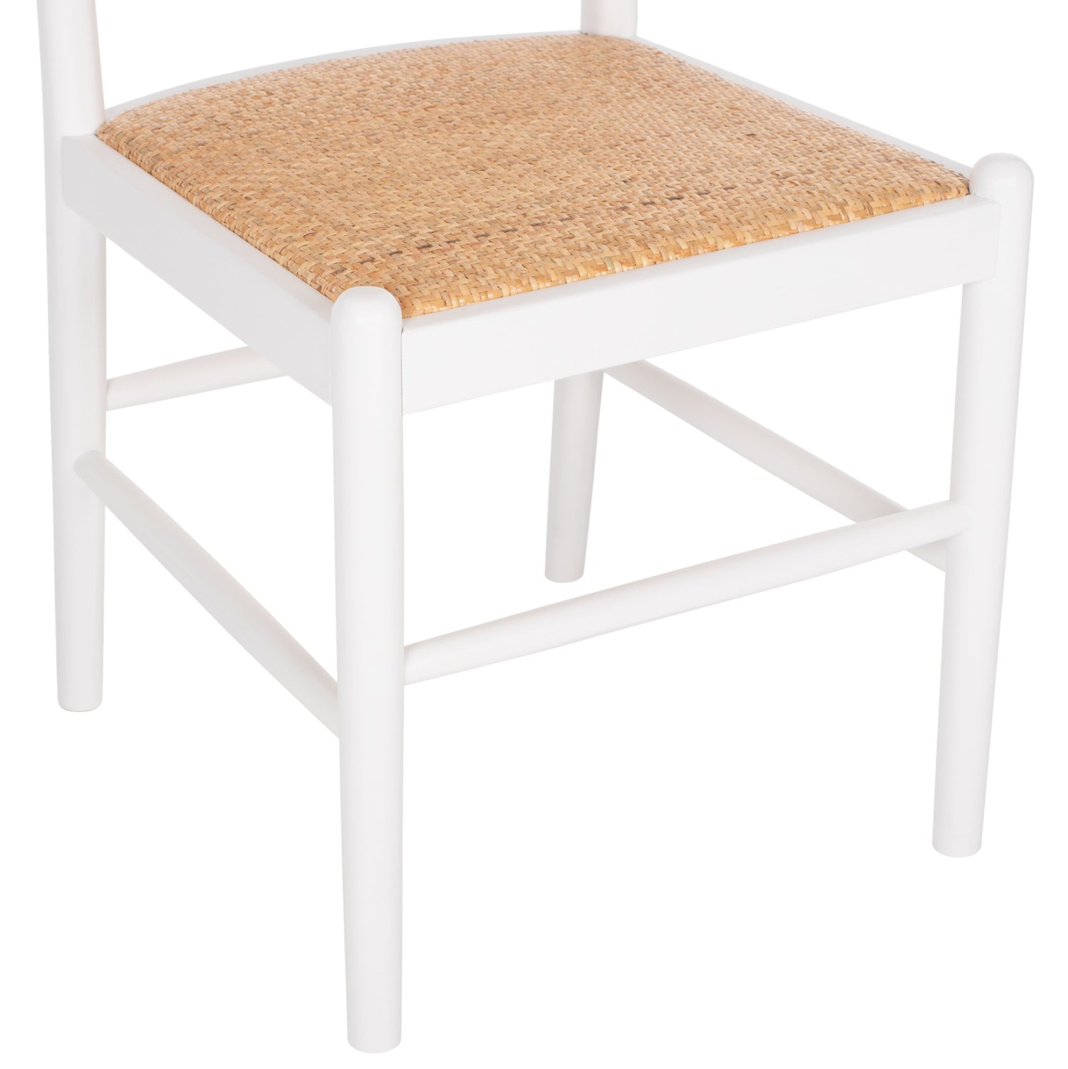 ΚΑΡΕΚΛΑ ΑΠΟ ΟΞΙΑ ΣΕ ΛΕΥΚΟ-RATTAN ΜΠΕΖ HM9407.03 43x50x87Yεκ. - Pakobazaar
