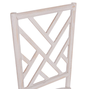 ΚΑΡΕΚΛΑ ΑΠΟ ΞΥΛΟ ΤΟΟΝ WHITE WASH 44.5x48x96Υεκ.HM9410.05 - Pakobazaar