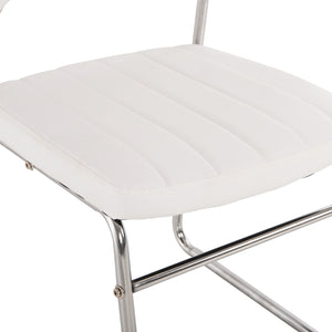 ΚΑΡΕΚΛΑ QUENTI HM1071.02 ΛΕΥΚΗ 52x60x85 εκ. - Pakobazaar