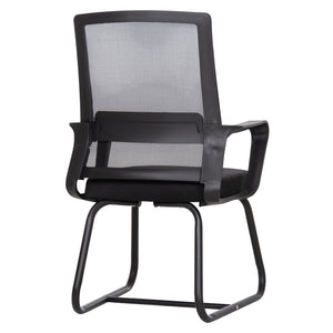 ΚΑΡΕΚΛΑ ΕΠΙΣΚΕΠΤΗ CASTER HM1228.01 PP--MESH--ΜΕΤΑΛΛΟ ΜΑΥΡΟ 46x52x94Υεκ - Pakobazaar