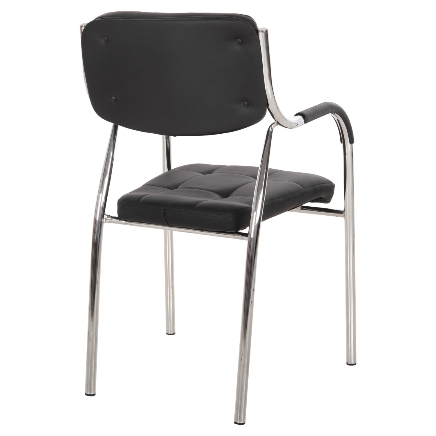 ΚΑΡΕΚΛΑ ΕΠΙΣΚΕΠΤΟΥ OBERON HM1018.01 ΜΑΥΡΟ PU 51x52x86Υ εκ. - Pakobazaar