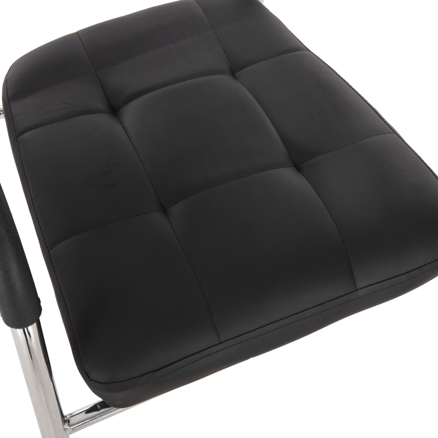 ΚΑΡΕΚΛΑ ΕΠΙΣΚΕΠΤΟΥ OBERON HM1018.01 ΜΑΥΡΟ PU 51x52x86Υ εκ. - Pakobazaar