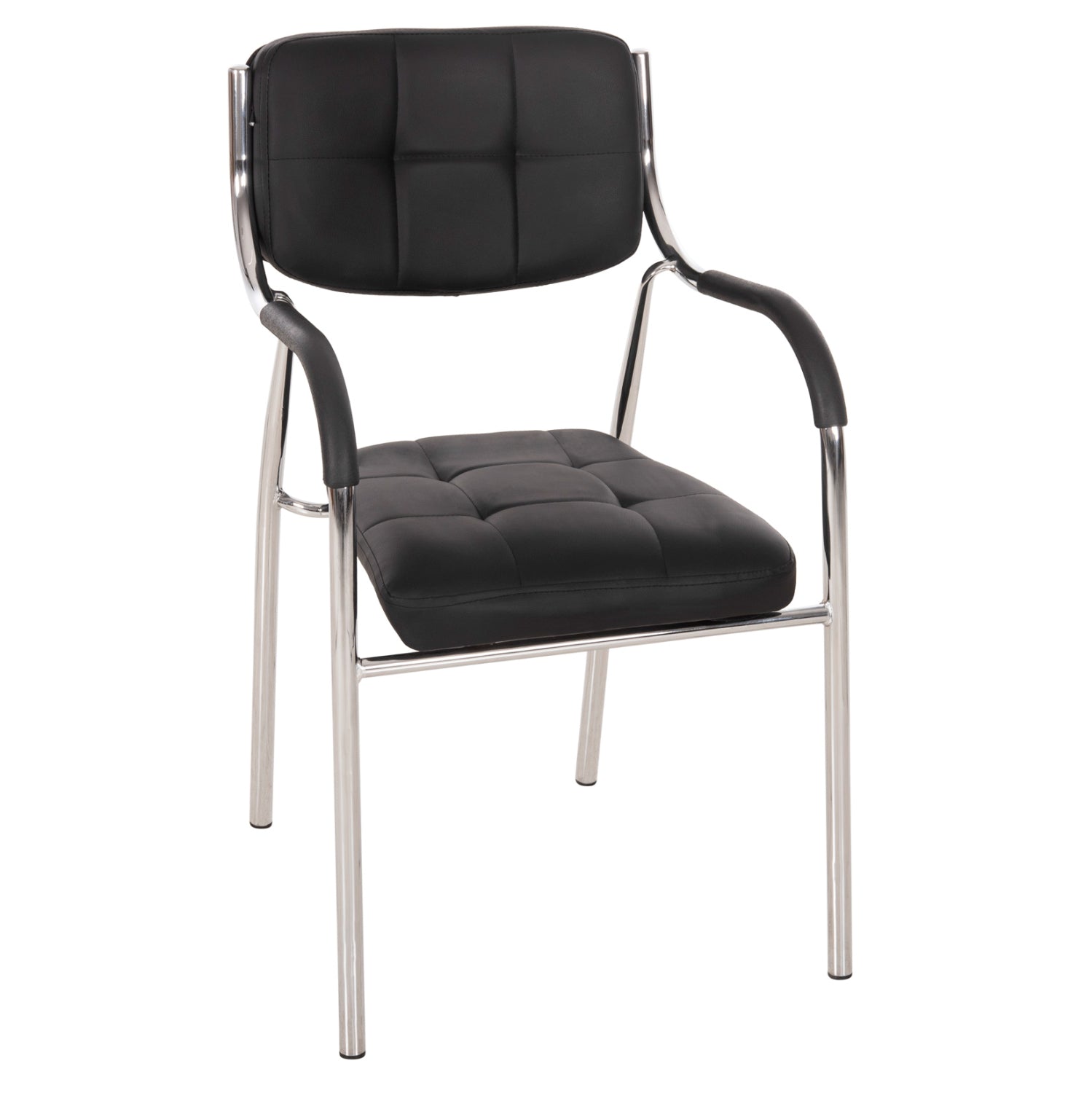 ΚΑΡΕΚΛΑ ΕΠΙΣΚΕΠΤΟΥ OBERON HM1018.01 ΜΑΥΡΟ PU 51x52x86Υ εκ. - Pakobazaar