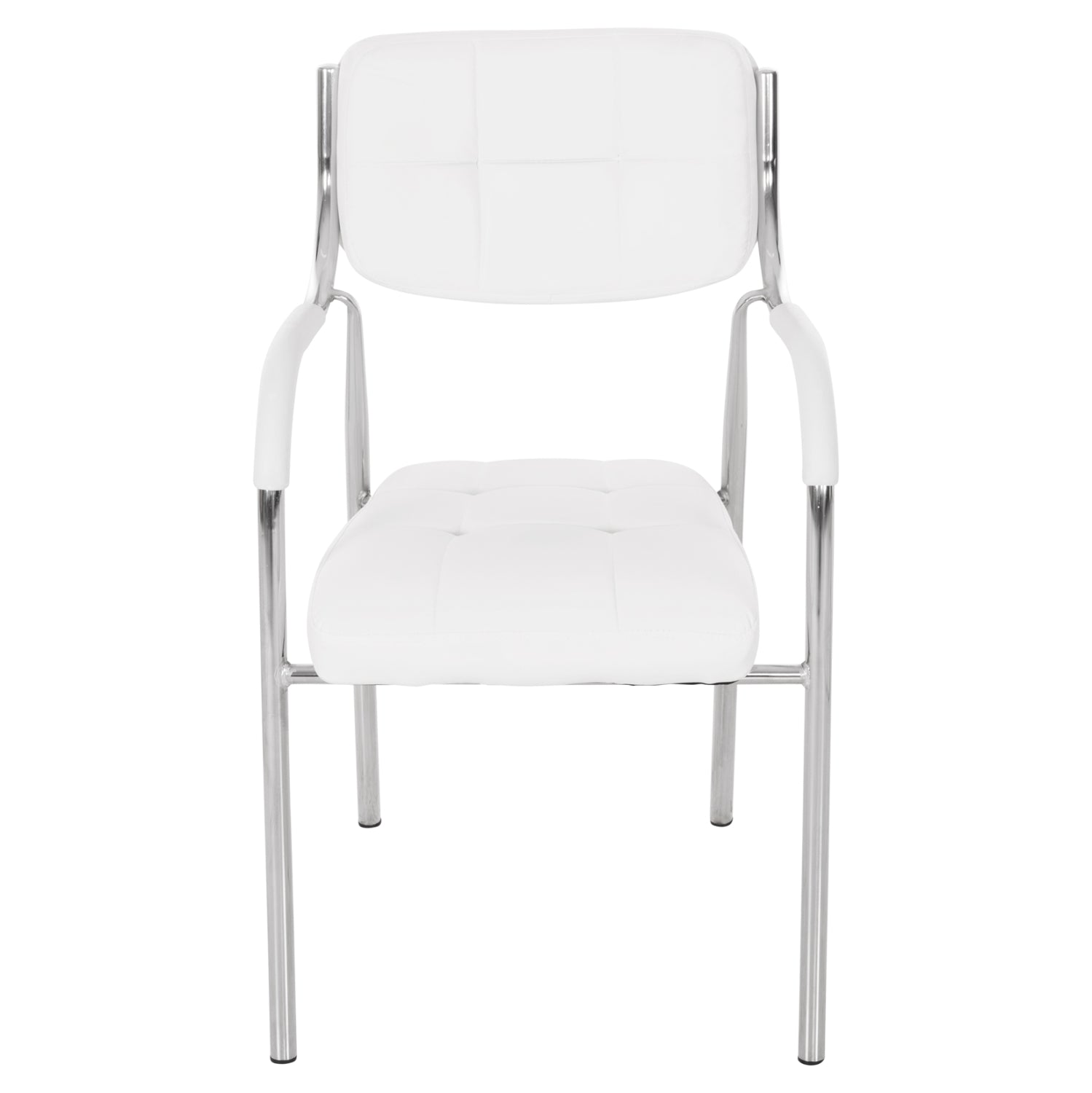 ΚΑΡΕΚΛΑ ΓΡΑΦΕΙΟΥ ΕΠΙΣΚΕΠΤΟΥ OBERON HM1018.02 ΑΣΠΡΟ PU 51x52x88Yεκ. - Pakobazaar