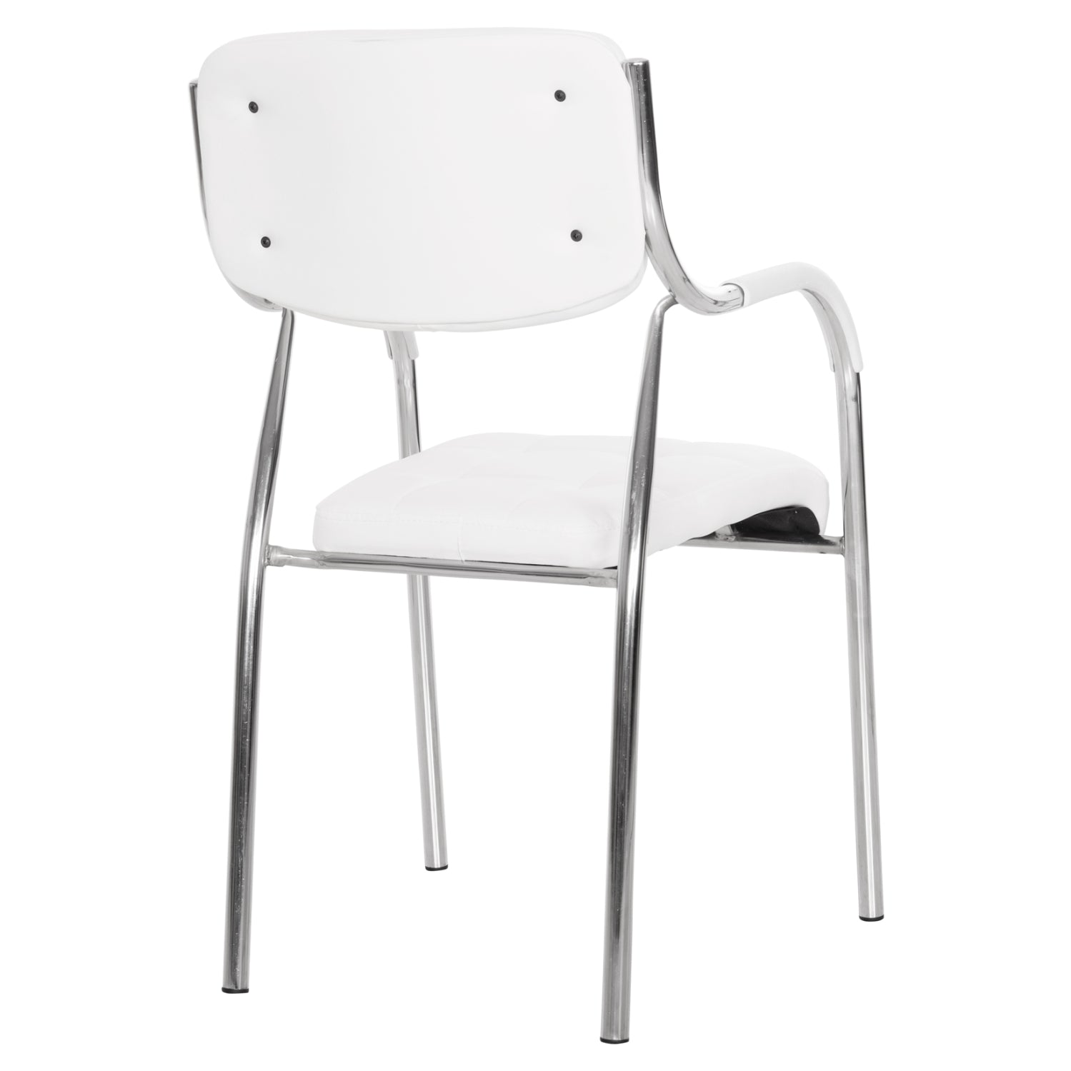 ΚΑΡΕΚΛΑ ΓΡΑΦΕΙΟΥ ΕΠΙΣΚΕΠΤΟΥ OBERON HM1018.02 ΑΣΠΡΟ PU 51x52x88Yεκ. - Pakobazaar