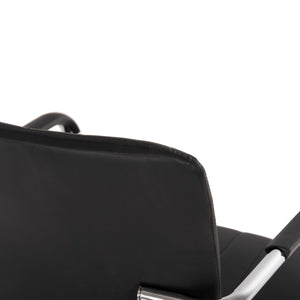 ΚΑΡΕΚΛΑ QUESTA ΜΕ ΜΠΡΑΤΣΑ HM1070.01 ΜΑΥΡΗ 54x62x84 εκ. - Pakobazaar