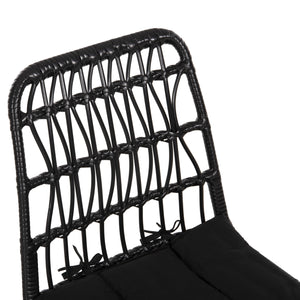 ΚΑΡΕΚΛΑ ΕΞ.ΧΩΡΟΥ ALLEGRA HM5453.12 ΜΕΤΑΛΛΟ-ΜΑΞΙΛΑΡΙ-WICKER ΜΑΥΡΟ 52x52x83,5Yεκ. - Pakobazaar