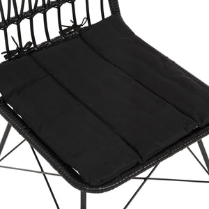 ΚΑΡΕΚΛΑ ΕΞ.ΧΩΡΟΥ ALLEGRA HM5453.12 ΜΕΤΑΛΛΟ-ΜΑΞΙΛΑΡΙ-WICKER ΜΑΥΡΟ 52x52x83,5Yεκ. - Pakobazaar