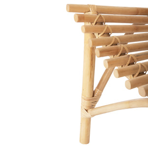 ΚΑΡΕΚΛΑ ΕΞΩΤ.ΧΩΡΟΥ CELLION HM9812.01 ΡΑΒΔΟΙ RATTAN ΣΕ ΦΥΣΙΚΟ ΧΡΩΜΑ 76x72x83Υεκ. - Pakobazaar