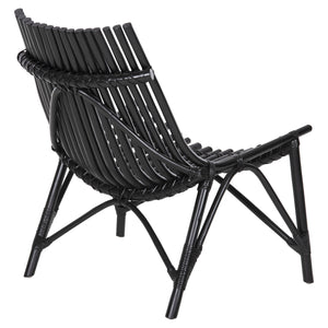 ΚΑΡΕΚΛΑ ΕΞΩΤ.ΧΩΡΟΥ CELLION HM9812.02 ΡΑΒΔΟΙ RATTAN ΣΕ ΜΑΥΡΟ ΧΡΩΜΑ 76x72x83Υεκ. - Pakobazaar
