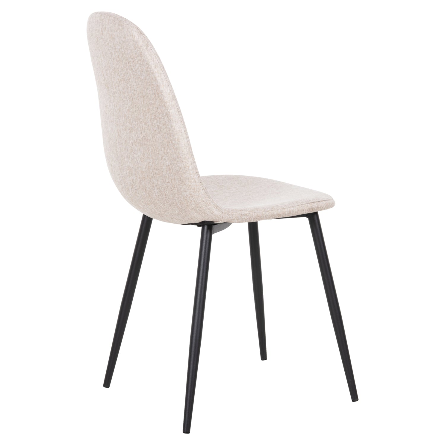 ΚΑΡΕΚΛΑ LEONARDO HM00100.27 ΥΦΑΣΜΑ ΜΠΕΖ & ΜΑΥΡΑ ΜΕΤΑΛ. ΠΟΔΙΑ 42x49,5x89Υεκ. - Pakobazaar