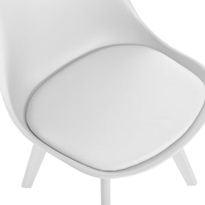 ΚΑΡΕΚΛΑ VEGAS HM0033.31 ΠΟΛΥΠΡΟΠΥΛΕΝΙΟΥ-PU- ΛΕΥΚΟ 47,5x55x82 εκ. - Pakobazaar