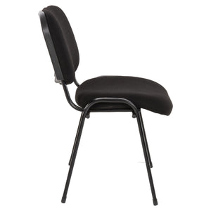ΚΑΡΕΚΛΑ JANISHA HM1010.11 HOMEMARKT ΜΕ ΥΦΑΣΜΑ ΜΑΥΡΟ 53,5x59x77Υεκ. - Pakobazaar