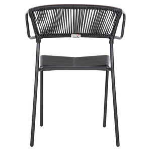 ΚΑΡΕΚΛΑ SUKI HM6053.02 ΜΕΤΑΛΛO KAI ΣΥΝΘΕΤΙΚΟ RATTAN ΣΕ ΜΑΥΡΟ 54x62x80Υεκ - Pakobazaar
