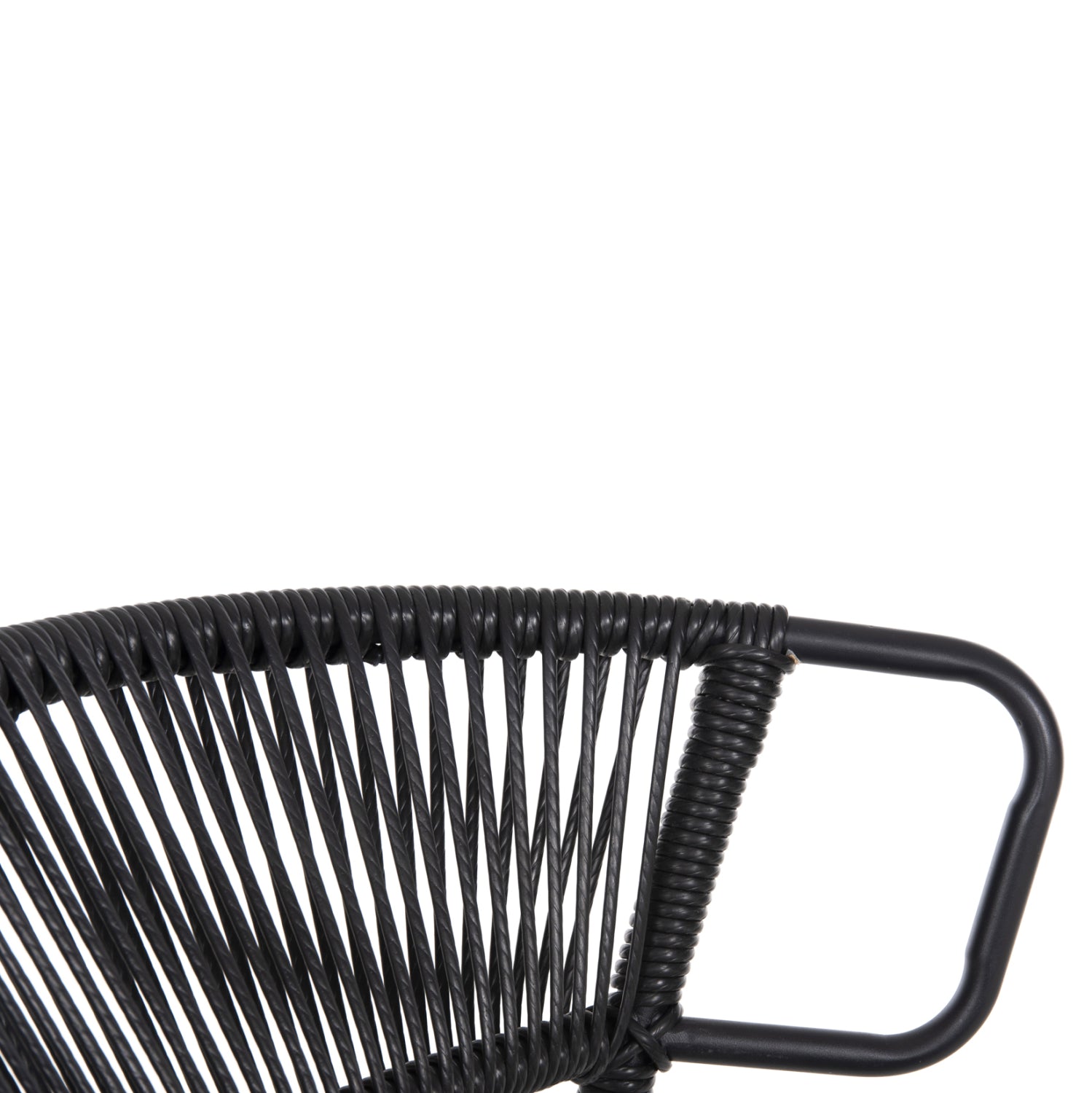 ΚΑΡΕΚΛΑ SUKI HM6053.02 ΜΕΤΑΛΛO KAI ΣΥΝΘΕΤΙΚΟ RATTAN ΣΕ ΜΑΥΡΟ 54x62x80Υεκ - Pakobazaar