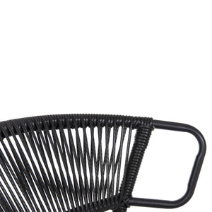 ΚΑΡΕΚΛΑ SUKI HM6053.02 ΜΕΤΑΛΛO KAI ΣΥΝΘΕΤΙΚΟ RATTAN ΣΕ ΜΑΥΡΟ 54x62x80Υεκ - Pakobazaar