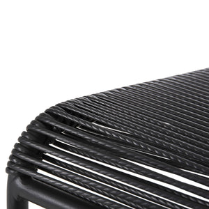 ΚΑΡΕΚΛΑ SUKI HM6053.02 ΜΕΤΑΛΛO KAI ΣΥΝΘΕΤΙΚΟ RATTAN ΣΕ ΜΑΥΡΟ 54x62x80Υεκ - Pakobazaar