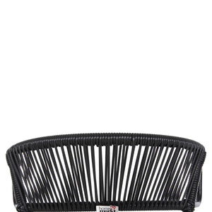 ΚΑΡΕΚΛΑ SUKI HM6053.02 ΜΕΤΑΛΛO KAI ΣΥΝΘΕΤΙΚΟ RATTAN ΣΕ ΜΑΥΡΟ 54x62x80Υεκ - Pakobazaar