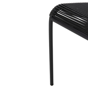 ΚΑΡΕΚΛΑ SUKI HM6053.02 ΜΕΤΑΛΛO KAI ΣΥΝΘΕΤΙΚΟ RATTAN ΣΕ ΜΑΥΡΟ 54x62x80Υεκ - Pakobazaar