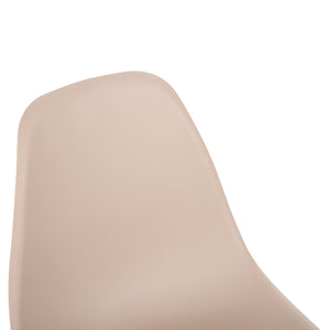 ΚΑΡΕΚΛΑ TWIST HM8460.25 ΜΕ ΞΥΛΙΝΑ ΠΟΔΙΑ ΚΑΙ ΚΑΘΙΣΜΑ PP-ΚΑΠΟΥΤΣΙΝΟ 46x50x82Υεκ. - Pakobazaar