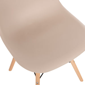 ΚΑΡΕΚΛΑ TWIST HM8460.25 ΜΕ ΞΥΛΙΝΑ ΠΟΔΙΑ ΚΑΙ ΚΑΘΙΣΜΑ PP-ΚΑΠΟΥΤΣΙΝΟ 46x50x82Υεκ. - Pakobazaar