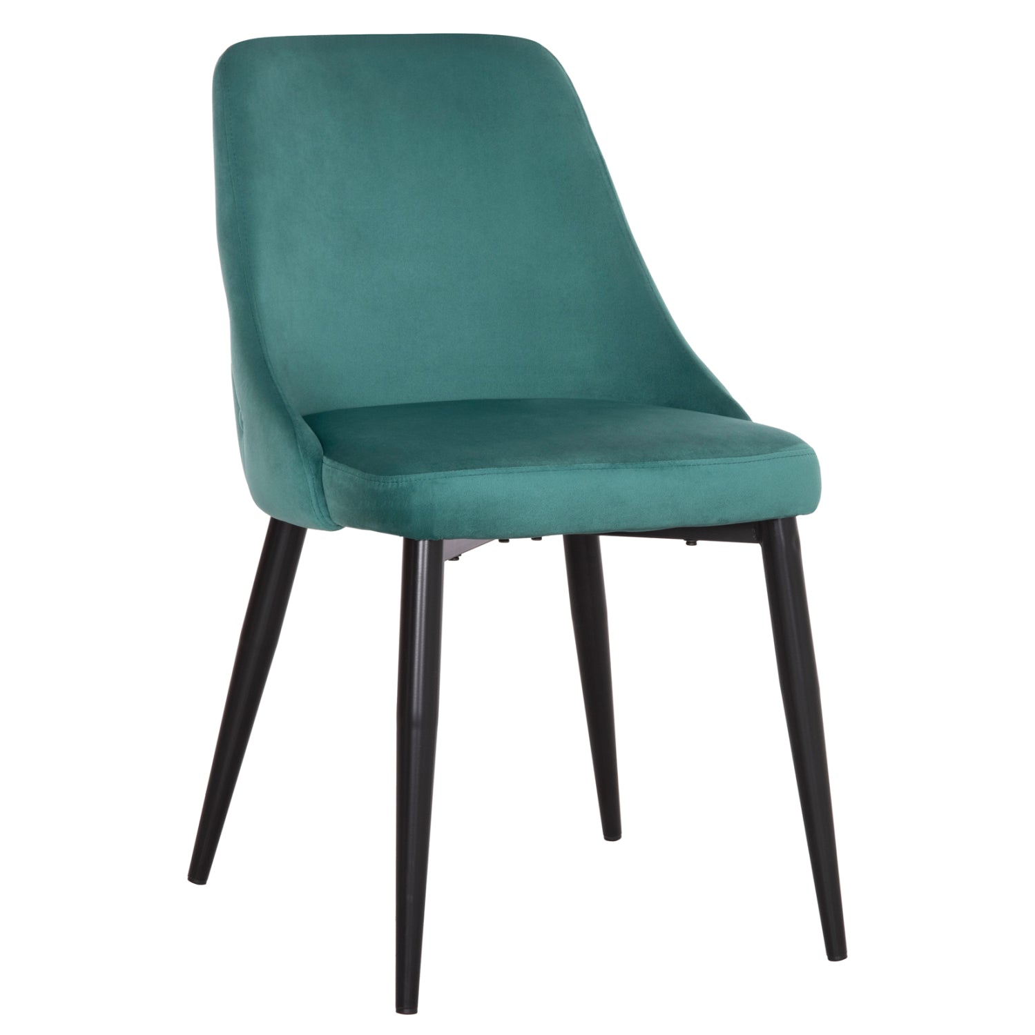 ΚΑΡΕΚΛΑ SERENITY HM8527.13 ΒΕΛΟΥΔΟ ΧΡΩΜΑ ΜΕΝΤΑ- ΜΑΥΡΑ ΜΕΤΑΛΛΙΚΑ ΠΟΔΙΑ 51x54x83,5Υεκ. - Pakobazaar