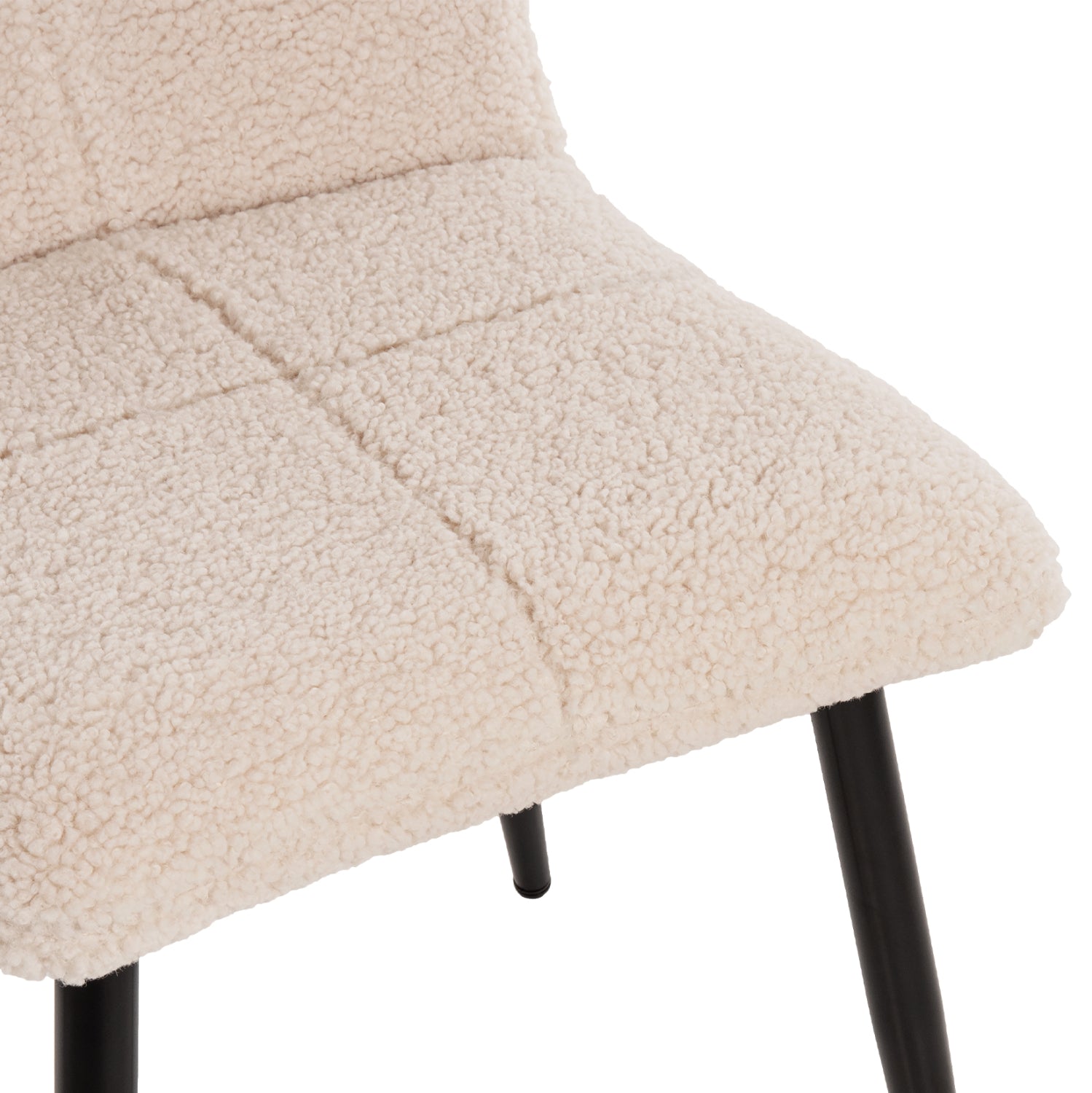 ΚΑΡΕΚΛΑ SHELLY HM8590.02 ΛΕΥΚΟ TEDDY ΥΦΑΣΜΑ ME ΜΕΤΑΛΛΙΚΑ ΜΑΥΡΑ ΠΟΔΙΑ 48x64x87Yεκ. - Pakobazaar