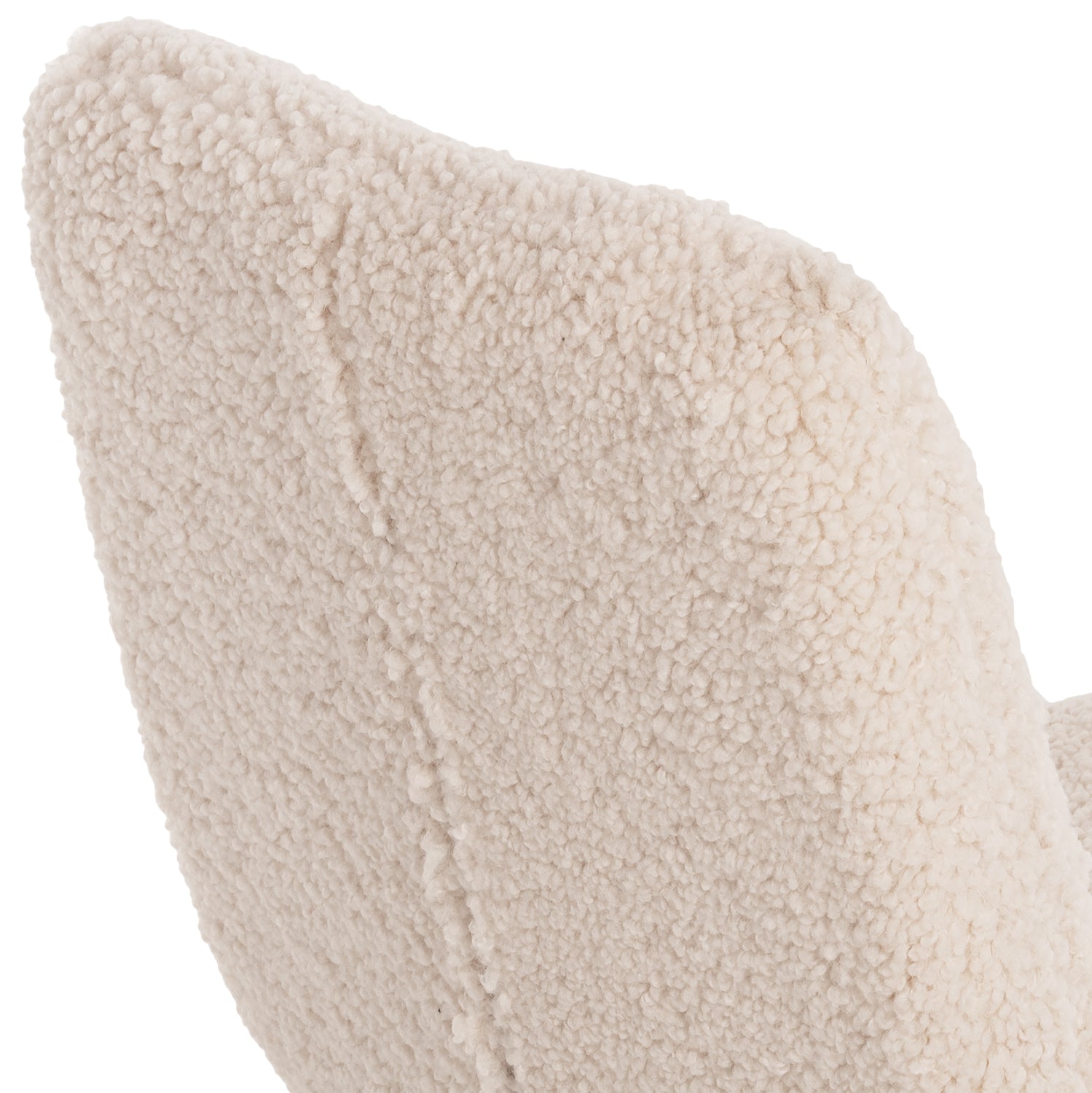 ΚΑΡΕΚΛΑ SHELLY HM8590.02 ΛΕΥΚΟ TEDDY ΥΦΑΣΜΑ ME ΜΕΤΑΛΛΙΚΑ ΜΑΥΡΑ ΠΟΔΙΑ 48x64x87Yεκ. - Pakobazaar