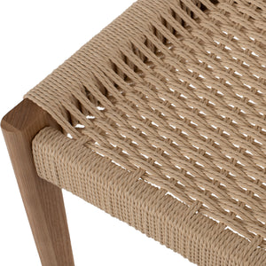 ΚΑΡΕΚΛΑ PONTUS HM9322.11 RUBBERWOOD ΜΕ ΚΑΘΙΣΜΑ ΣΧΟΙΝΙ- ΦΥΣΙΚΟ 47X52X80Υεκ. - Pakobazaar
