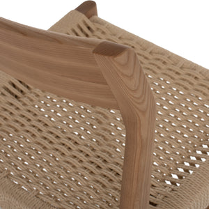 ΚΑΡΕΚΛΑ PONTUS HM9322.11 RUBBERWOOD ΜΕ ΚΑΘΙΣΜΑ ΣΧΟΙΝΙ- ΦΥΣΙΚΟ 47X52X80Υεκ. - Pakobazaar