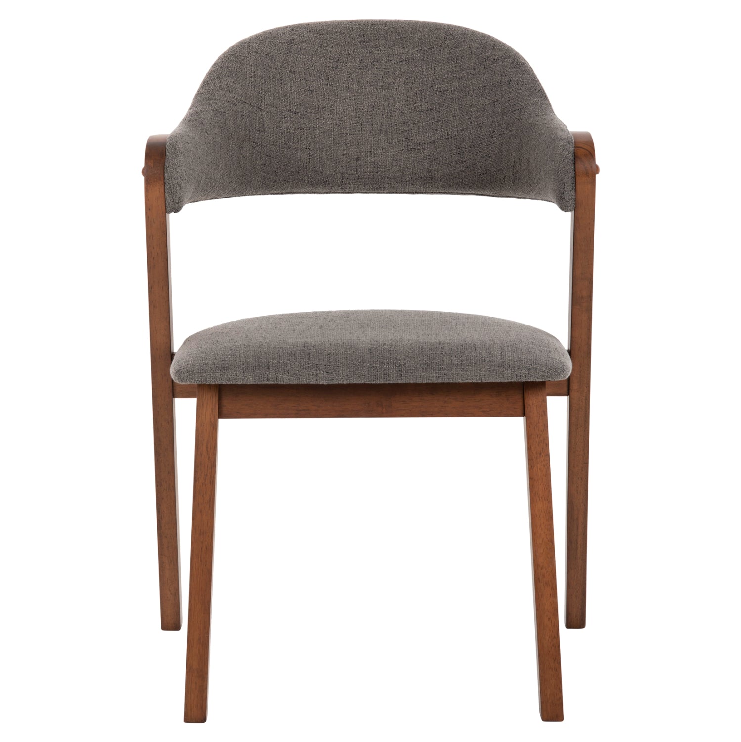 ΚΑΡΕΚΛΑ RIDER HM9734.01 RUBBERWOOD ΣΕ ΚΑΡΥΔΙ-ΥΦΑΣΜΑ ΓΚΡΙ 59x59x83Yεκ. - Pakobazaar