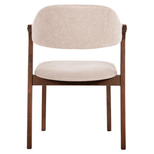 ΚΑΡΕΚΛΑ RIDER HM9734.02 RUBBERWOOD ΣΕ ΚΑΡΥΔΙ-ΥΦΑΣΜΑ ΕΚΡΟΥ 59x59x83Yεκ. - Pakobazaar