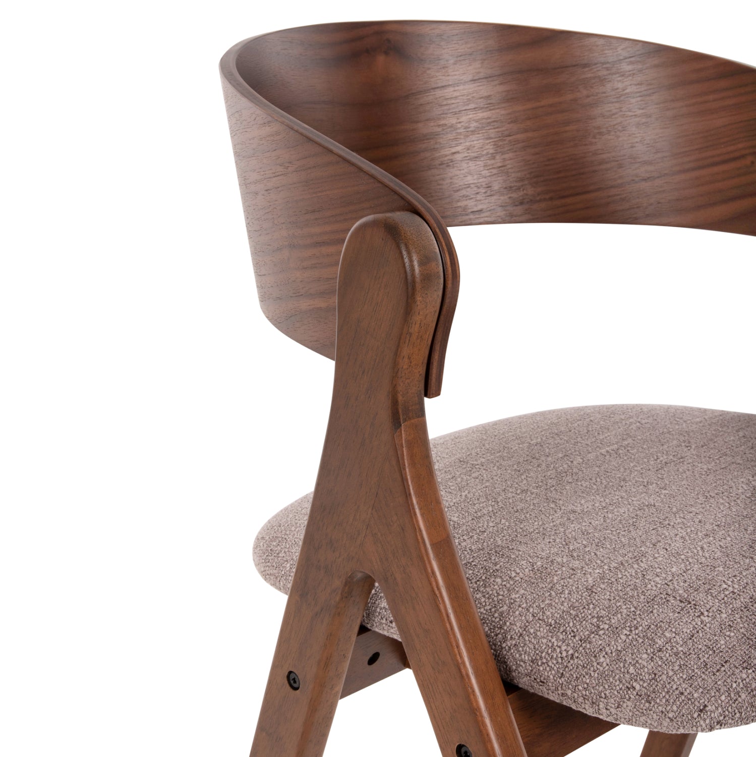 ΚΑΡΕΚΛΑ NEKKER HM9739.01 RUBBERWOOD ΣΕ ΚΑΡΥΔΙ-ΜΠΕΖ ΥΦΑΣΜΑ ΚΑΘΙΣΜΑ 56x55x78Yεκ. - Pakobazaar