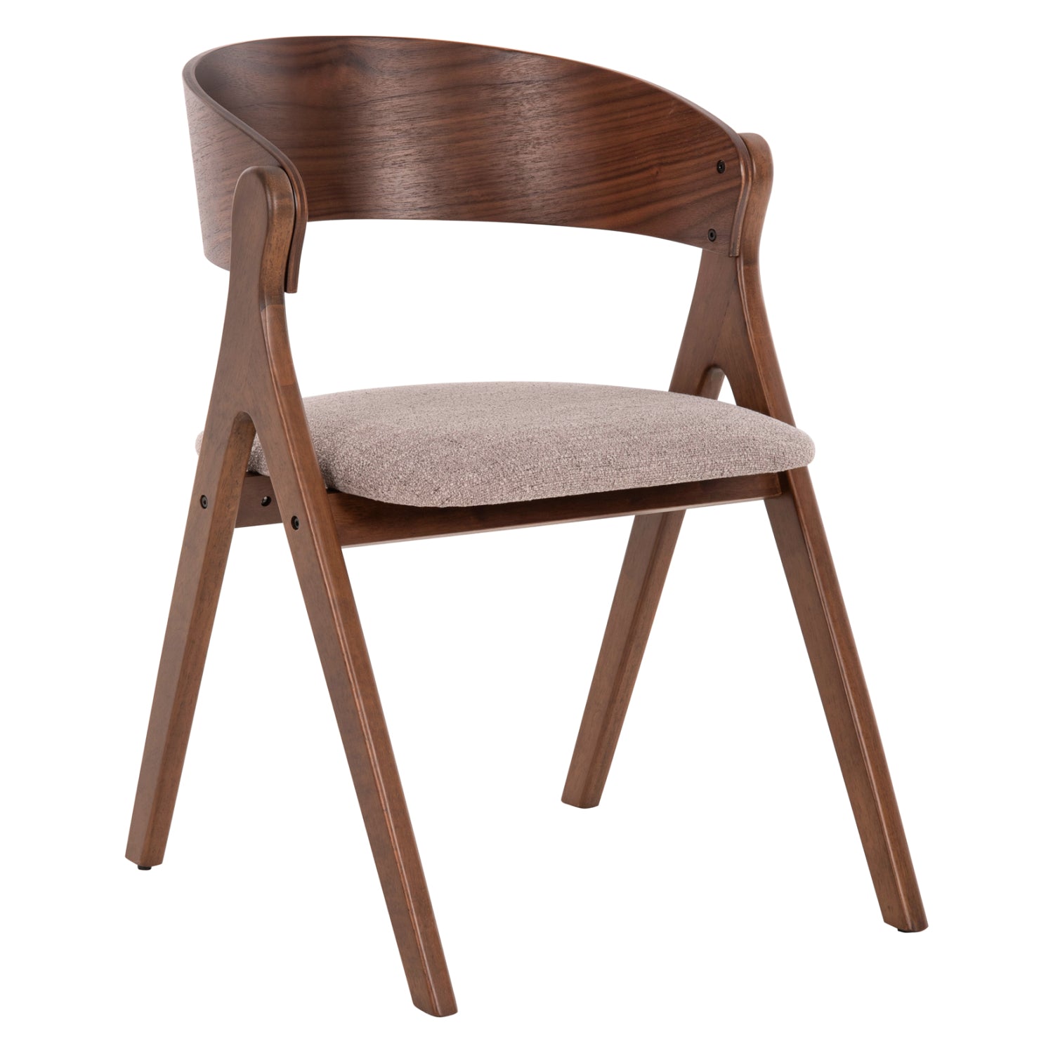 ΚΑΡΕΚΛΑ NEKKER HM9739.01 RUBBERWOOD ΣΕ ΚΑΡΥΔΙ-ΜΠΕΖ ΥΦΑΣΜΑ ΚΑΘΙΣΜΑ 56x55x78Yεκ. - Pakobazaar