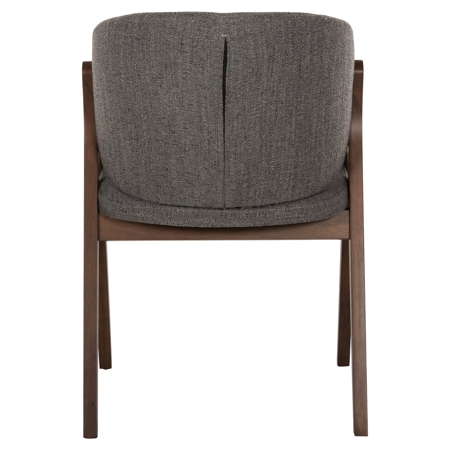 ΚΑΡΕΚΛΑ HANA HM9746.02 RUBBERWOOD ΣΕ ΚΑΡΥΔΙ ΧΡΩΜΑ-ΓΚΡΙ ΥΦΑΣΜΑ 55x60x84Yεκ. - Pakobazaar