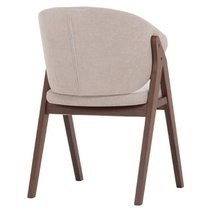 ΚΑΡΕΚΛΑ HANA HM9746.11 RUBBERWOOD ΣΕ ΜΑΥΡΟ ΧΡΩΜΑ-ΓΚΡΙ ΥΦΑΣΜΑ 55,5x60x85Yεκ. - Pakobazaar