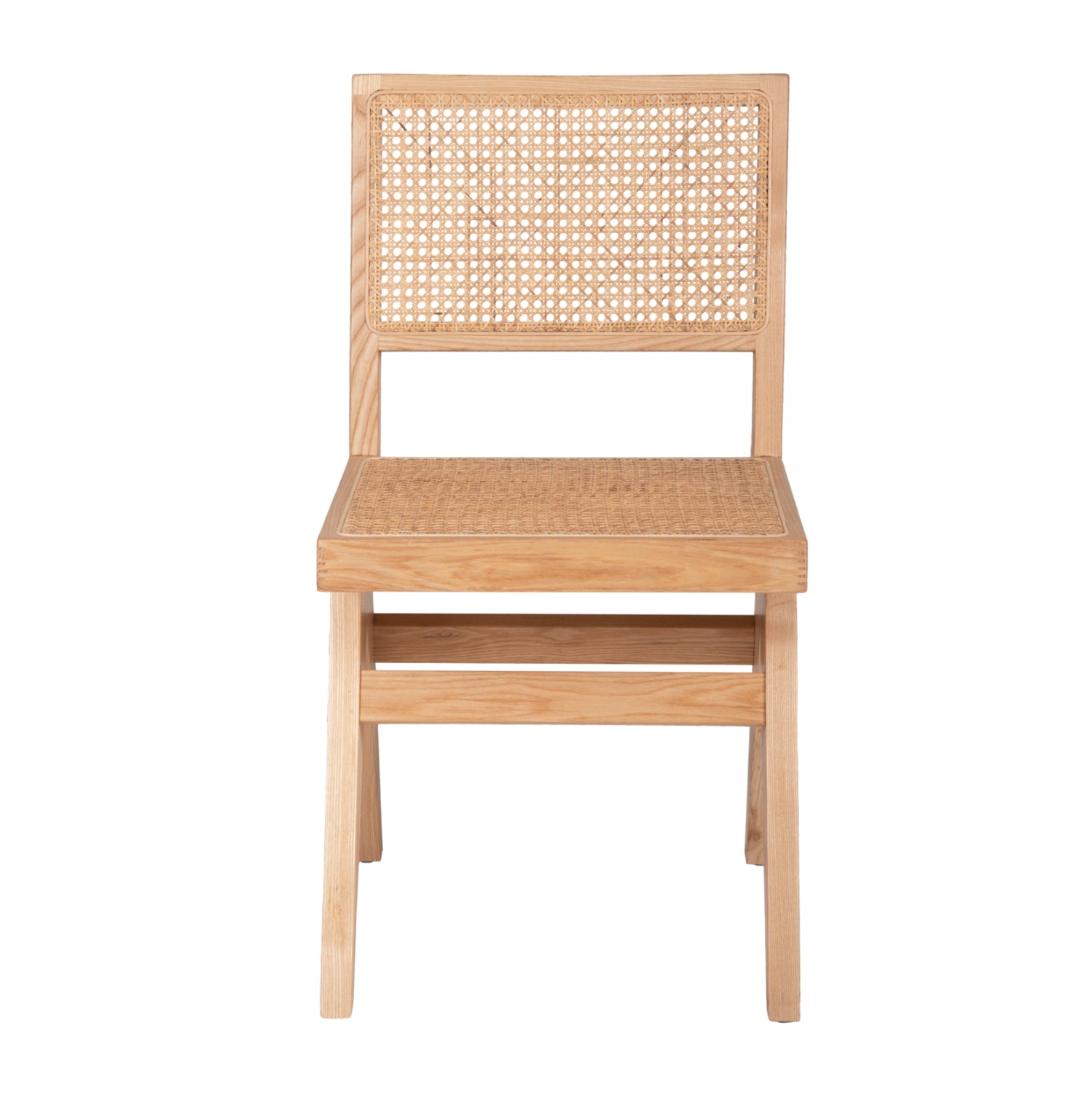 ΚΑΡΕΚΛΑ FREDRIK HM9873 ΞΥΛΟ ΦΡΑΞΙΝΟΥ ΚΑΙ RATTAN ΣΕ ΦΥΣΙΚΟ ΧΡΩΜΑ 45x55,5x83Yεκ. - Pakobazaar