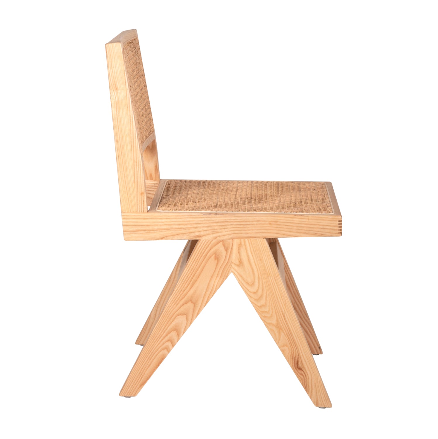 ΚΑΡΕΚΛΑ FREDRIK HM9873 ΞΥΛΟ ΦΡΑΞΙΝΟΥ ΚΑΙ RATTAN ΣΕ ΦΥΣΙΚΟ ΧΡΩΜΑ 45x55,5x83Yεκ. - Pakobazaar