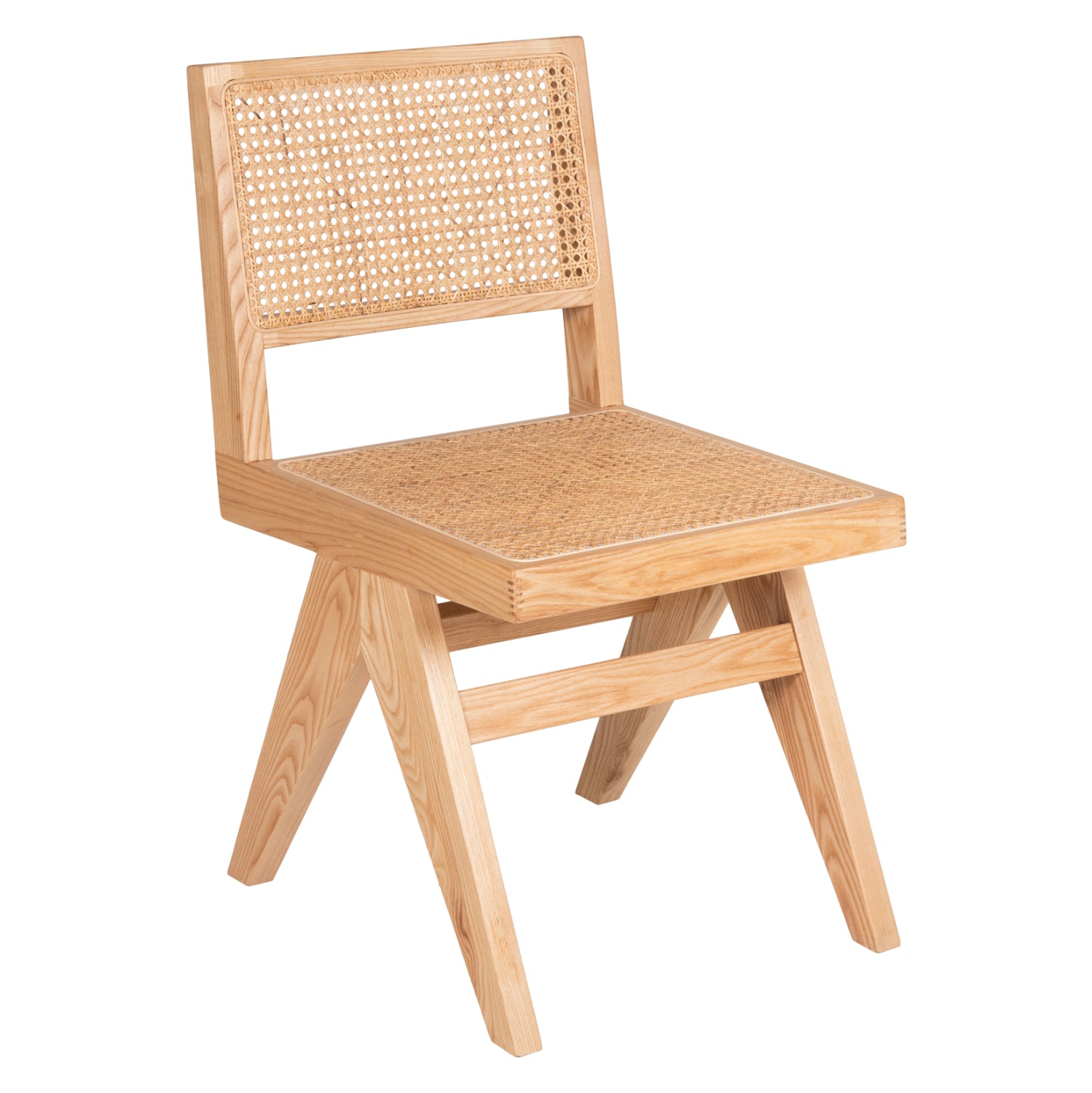 ΚΑΡΕΚΛΑ FREDRIK HM9873 ΞΥΛΟ ΦΡΑΞΙΝΟΥ ΚΑΙ RATTAN ΣΕ ΦΥΣΙΚΟ ΧΡΩΜΑ 45x55,5x83Yεκ. - Pakobazaar