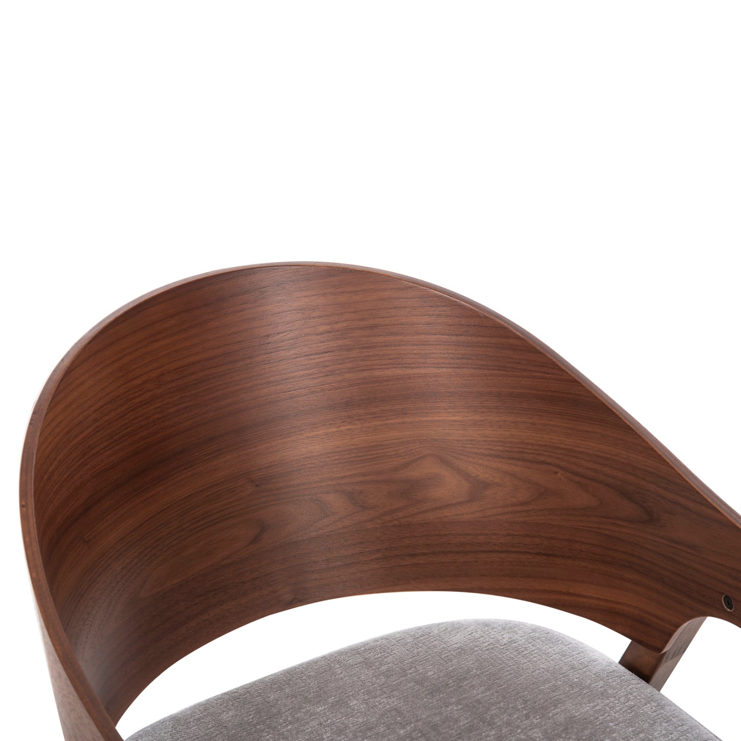 ΚΑΡΕΚΛΑ NERO HM9972 RUBBERWOOD ΣΕ ΚΑΡΥΔΙ-ΓΚΡΙ ΥΦΑΣΜΑ ΚΑΘΙΣΜΑ 56x56x78Yεκ. - Pakobazaar