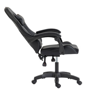 ΚΑΡΕΚΛΑ GAMING STRATUS HM1231.01 ΜΑΥΡΟ PVC--ΜΕ ΜΑΞIΛΑΡΑΚΙΑ ΜΕΣΗΣ/ΚΕΦΑΛΗΣ 62x62x119Υεκ - Pakobazaar
