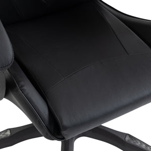 ΚΑΡΕΚΛΑ GAMING STRATUS HM1231.01 ΜΑΥΡΟ PVC--ΜΕ ΜΑΞIΛΑΡΑΚΙΑ ΜΕΣΗΣ/ΚΕΦΑΛΗΣ 62x62x119Υεκ - Pakobazaar