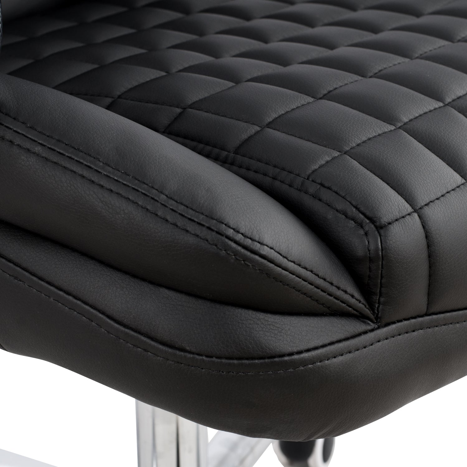 ΚΑΡΕΚΛΑ ΓΡΑΦΕΙΟΥ KIEV HM1097.01 ΜΑΥΡΗ 65x80x127cm - Pakobazaar